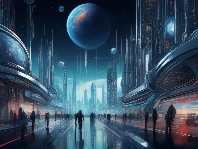 科技插画创作,探索未来世界的视觉艺术,第1张 科技插画创作,探索未来世界的视觉艺术,科技插画创作,探索未来世界的视觉艺术,第1张