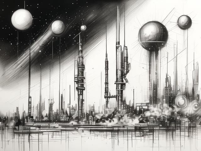 科技创作的素描,描绘未来世界的艺术线条,第1张 科技创作的素描,描绘未来世界的艺术线条,科技创作的素描,描绘未来世界的艺术线条,第1张