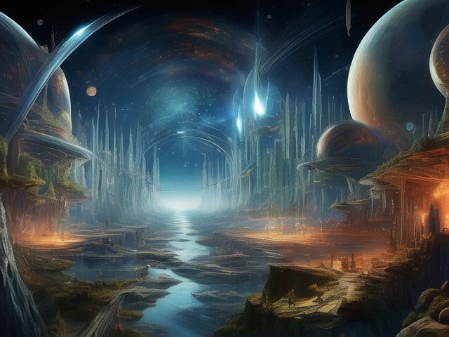 科技与幻想的交汇——探索科技创作幻想画的无限魅力,第1张 科技与幻想的交汇——探索科技创作幻想画的无限魅力,科技与幻想的交汇——探索科技创作幻想画的无限魅力,第1张