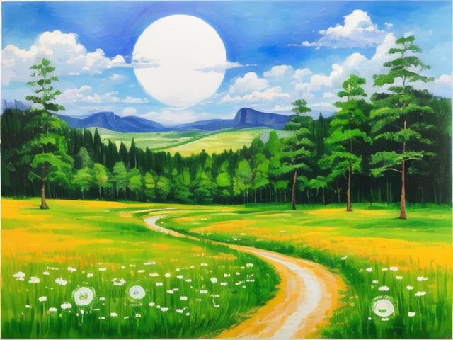 绿色科技创作画,融合自然与科技的独特艺术之旅,第1张 绿色科技创作画,融合自然与科技的独特艺术之旅,绿色科技创作画,融合自然与科技的独特艺术之旅,第1张