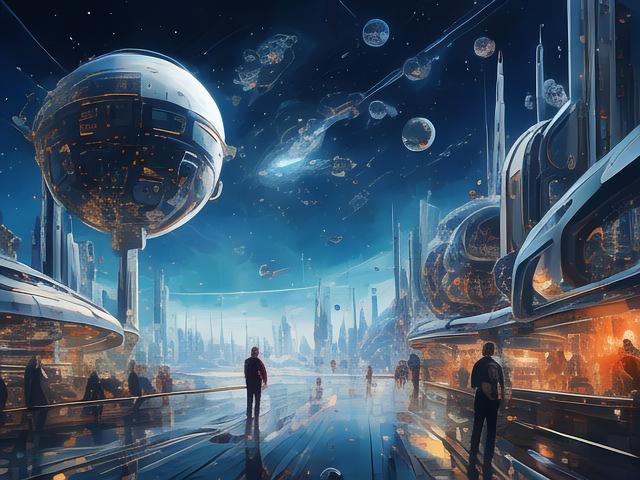科技绘画创作灵感,探秘未来艺术与科技的交融,第1张 科技绘画创作灵感,探秘未来艺术与科技的交融,科技绘画创作灵感,探秘未来艺术与科技的交融,第1张