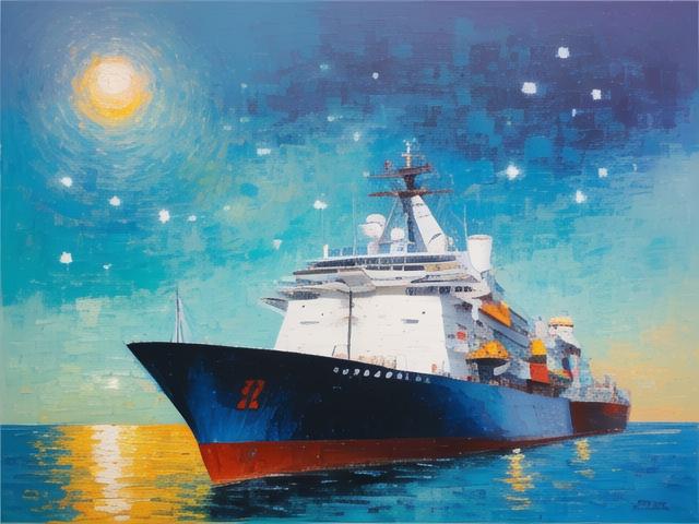 科技赋能艺术创作,探索画轮船的全新可能性,第1张 科技赋能艺术创作,探索画轮船的全新可能性,科技赋能艺术创作,探索画轮船的全新可能性,第1张